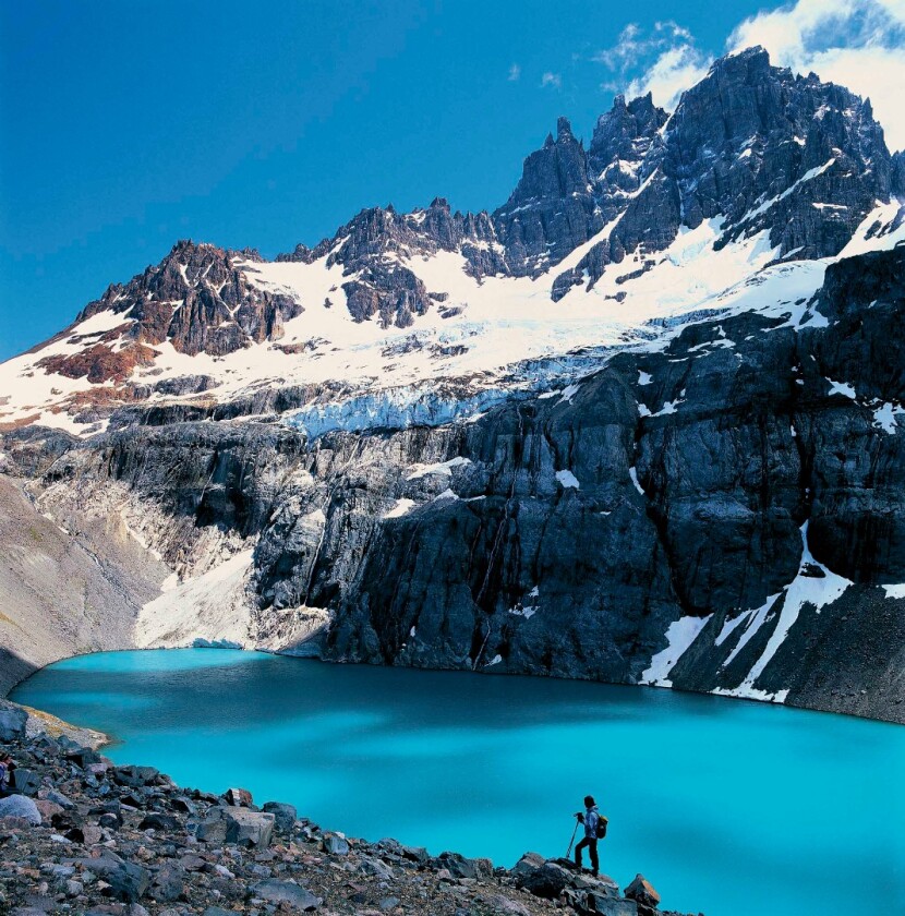Lagoon at Cerro Castillo National Park, Chilean Patagonia