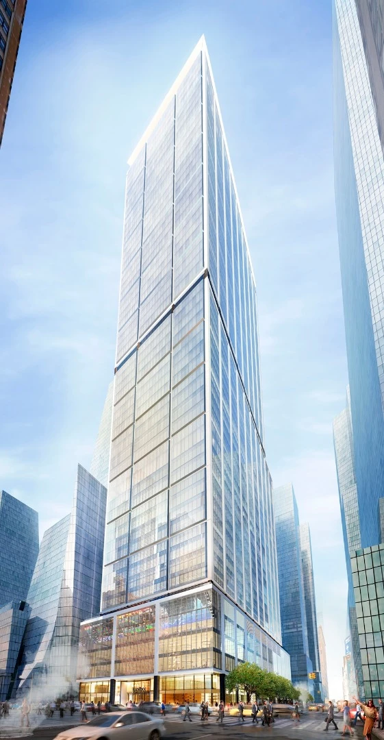 50 Hudson Yards will be 985-ft (300-m) tall and have 58 floors