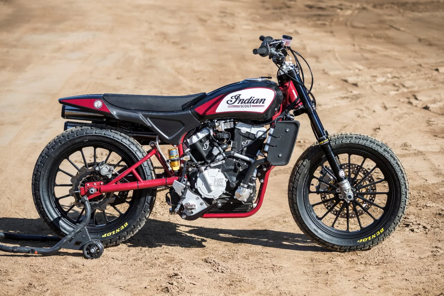 The Indian Scout FTR750: a flat track race bike that was never designed to fly