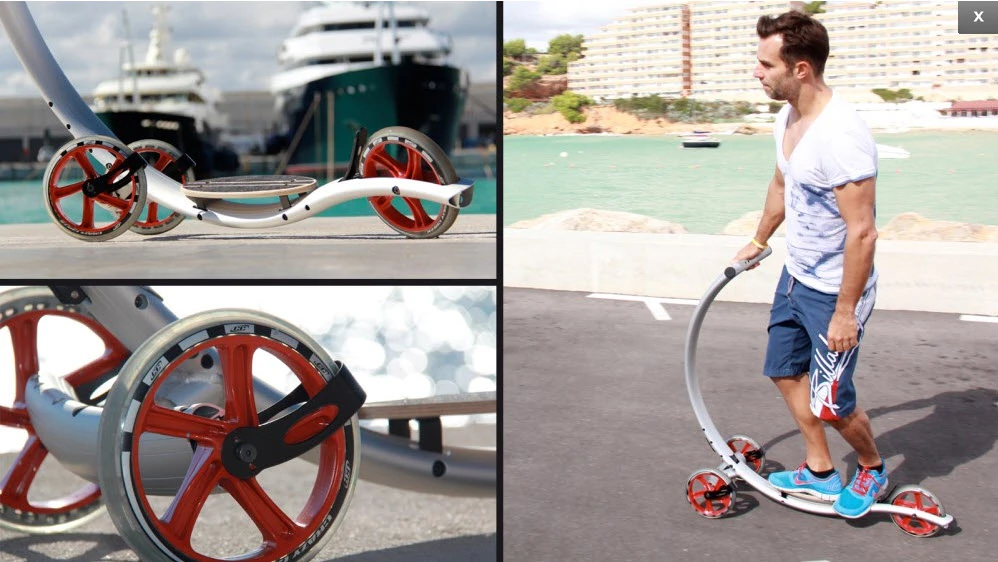 The Circleboard has a carving motion
