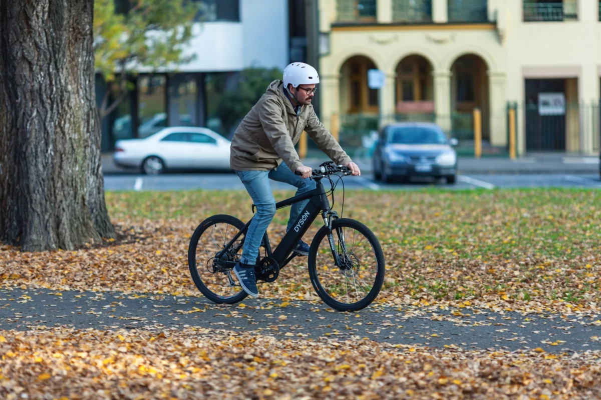 Taking to the streets with the Dyson Hard Tail electric bike