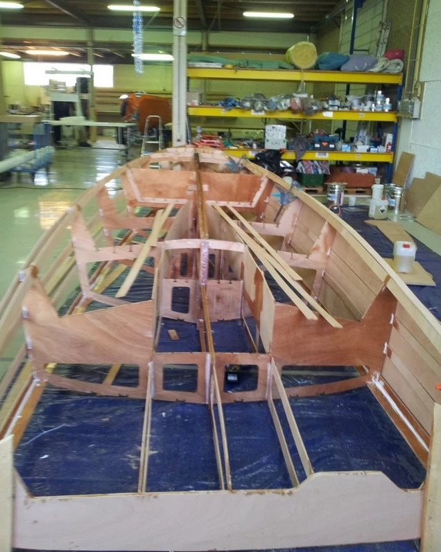 All parts are glued together with epoxy