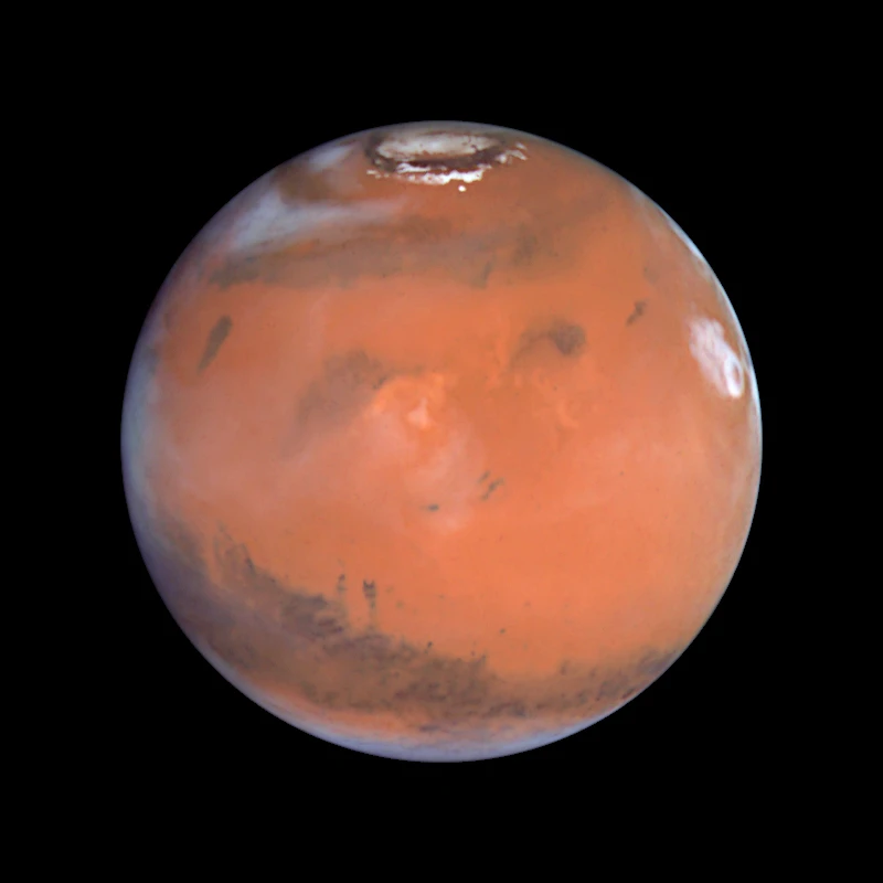 The planet Mars (Image: NASA)