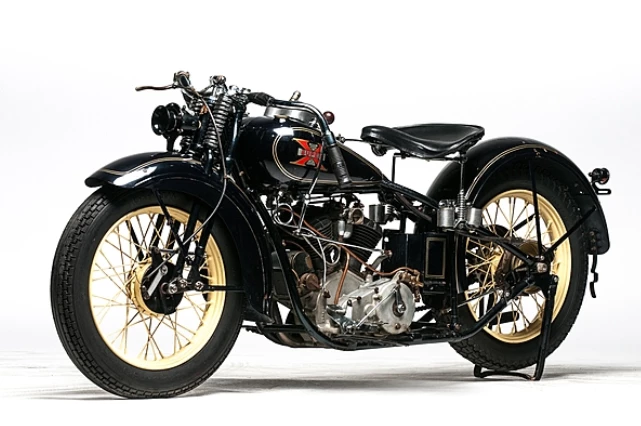 This 1931 Excelsior Super X (Lot F49) is estimated to fetch between $50,000 and $65,000