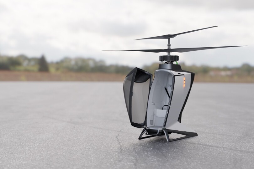 The eCopter's autopilot system will fly it from place to place based on preprogrammed flight paths, plus the aircraft will be capable of automatically avoiding collisions with other aircraft or large birds