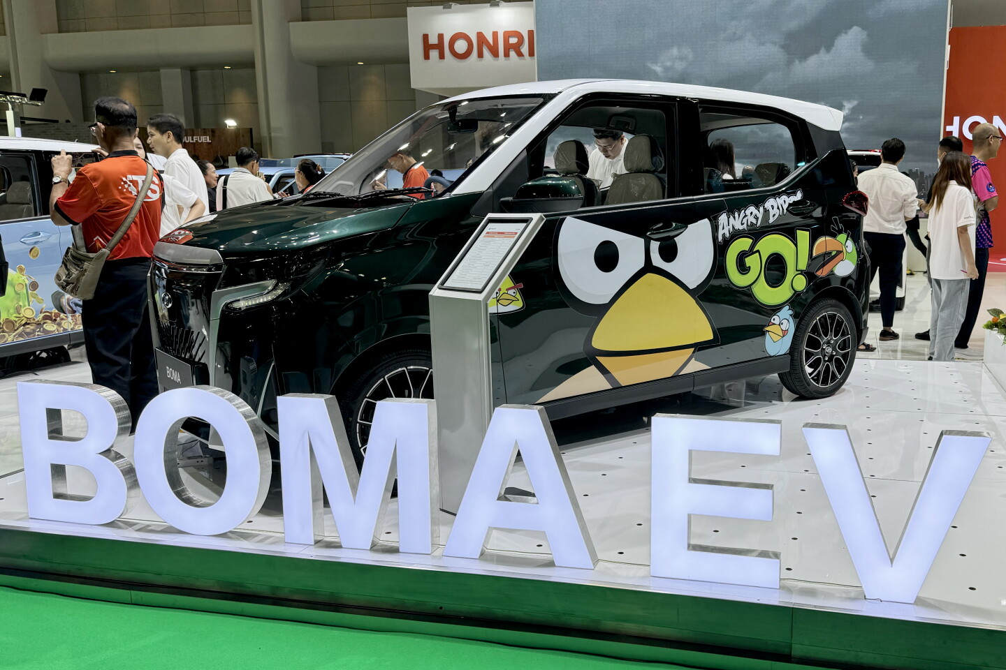 The "Angry Birds" BOMA EV