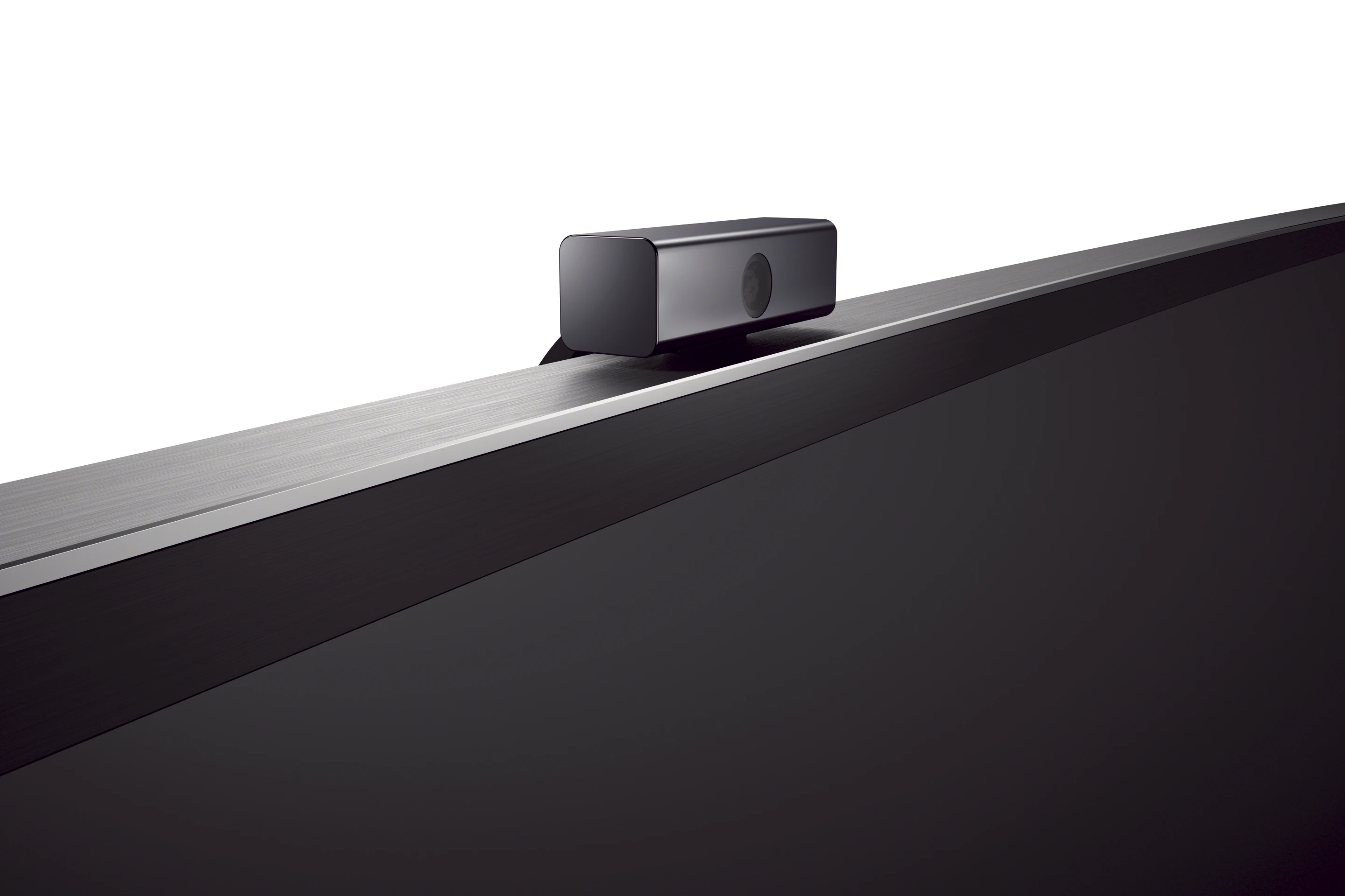 The Bravia S90 features an integrated webcam and microphone for big screen video chats