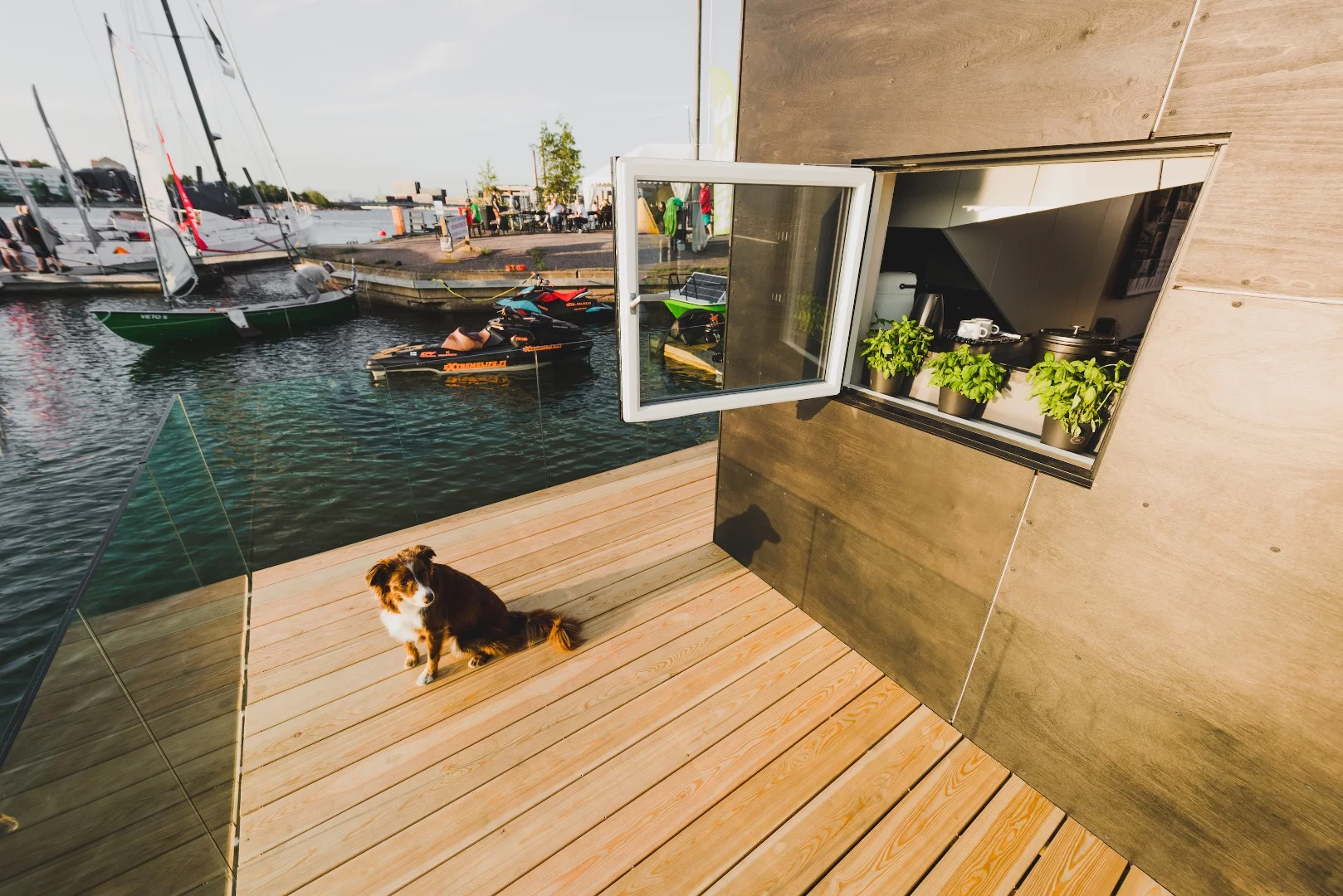 The Koda Light Float is a lightweight floating take on the concrete Koda micro-home that hit the market back in 2017