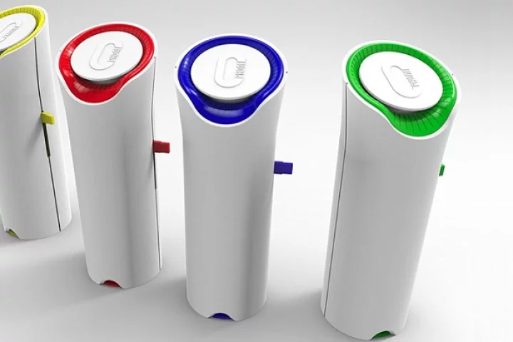 The oPhone, a Bluetooth-enabled odor emitting device designed that lets users send smells remotely