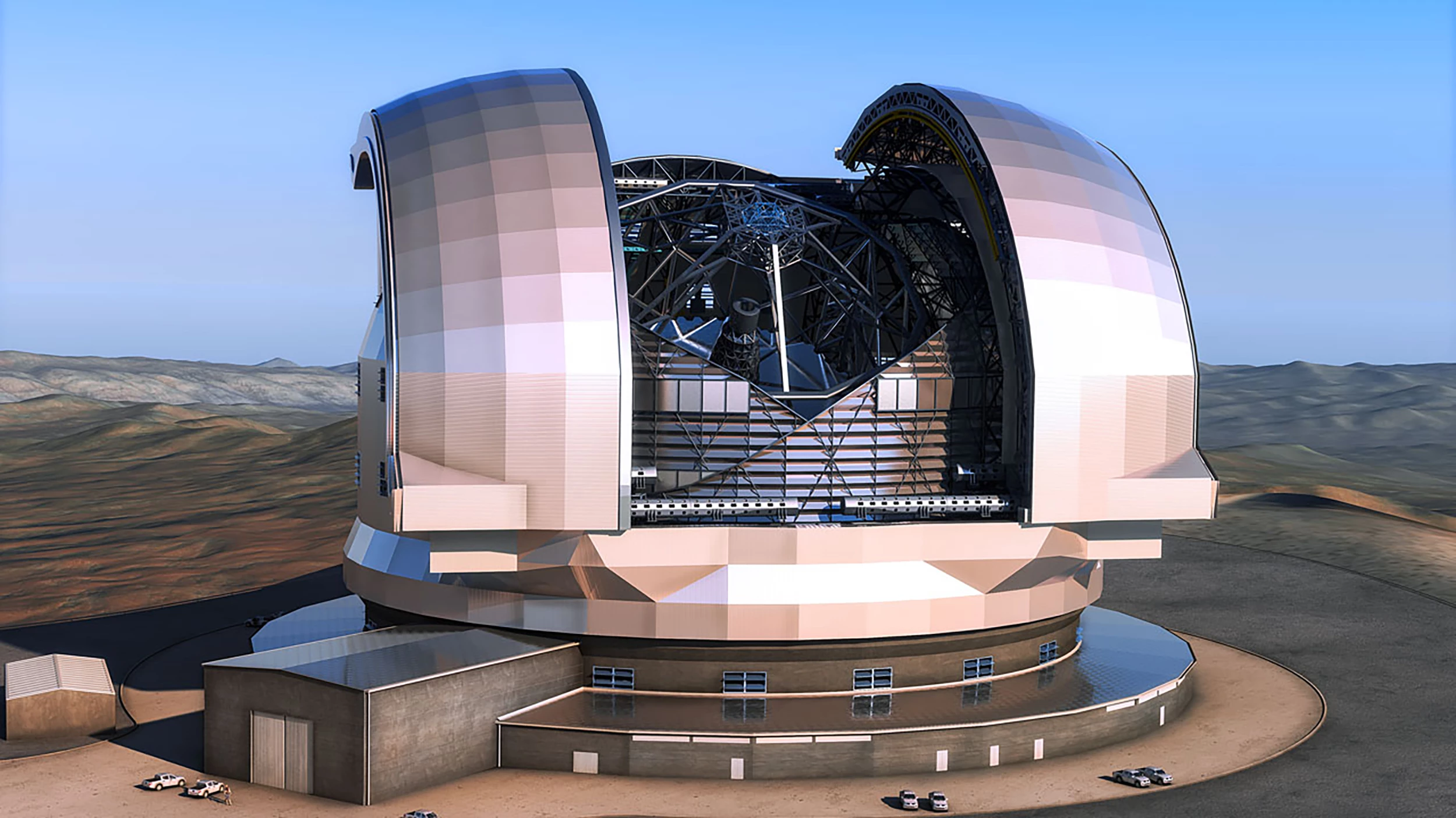 The 39-meter aperture optical and infrared telescope is expected to vastly expand our knowledge in a number of key areas (ESO/L. Calçada)