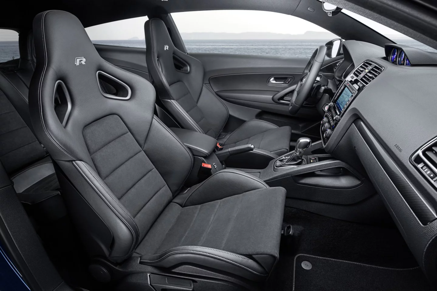 The new Scirocco R's interior