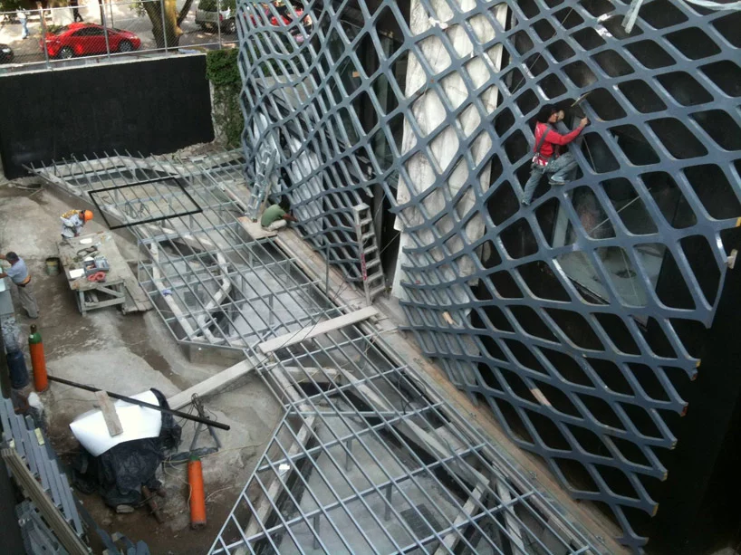 Hotels and Restaurants category winner: Tori-Tori Restaurant, Polanco, Mexico City, Mexico - under construction (Photo: Rojkind Arquitectos)