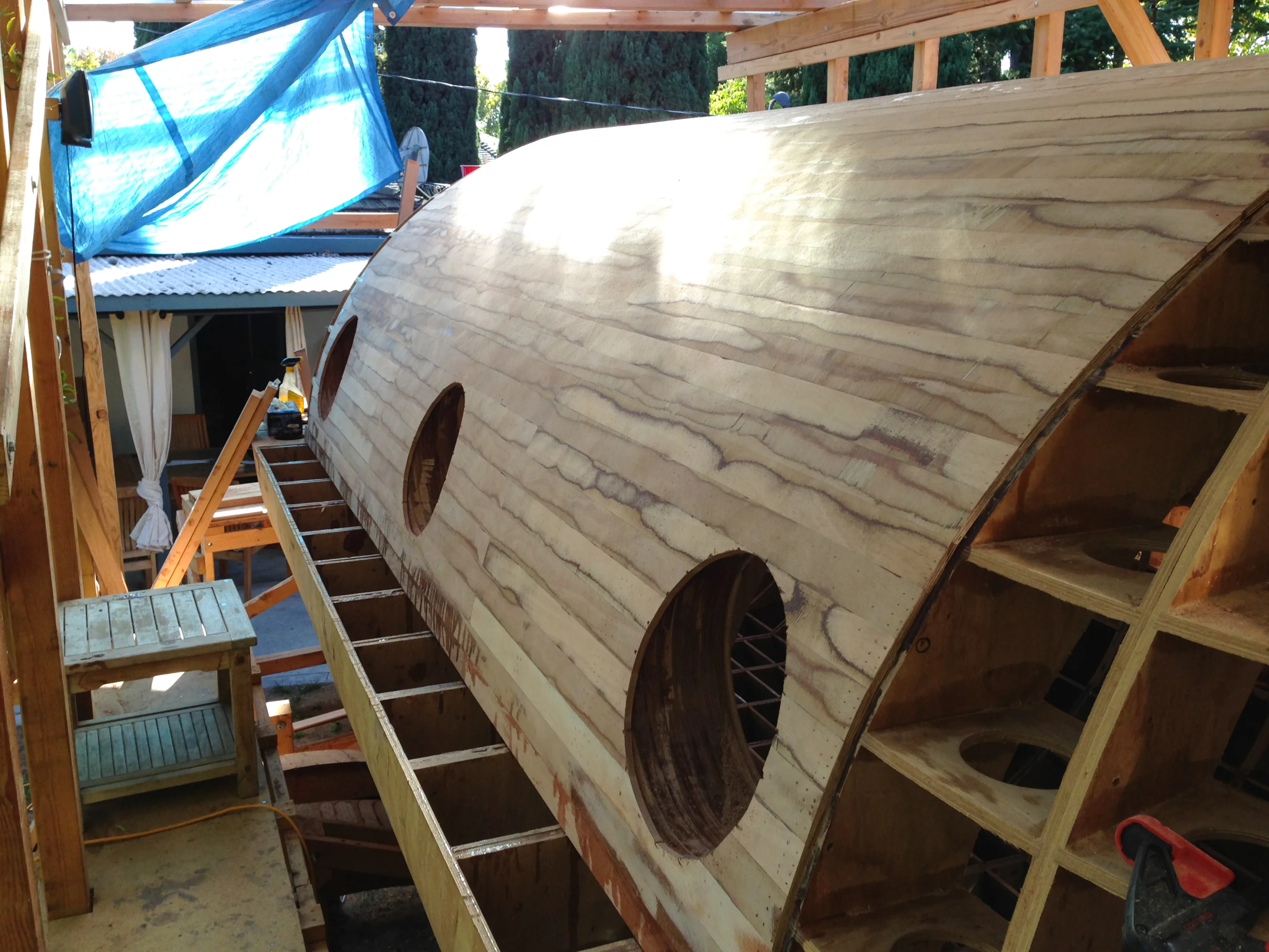 Robinson carried out all the work himself (Photo: Chris Robinson)