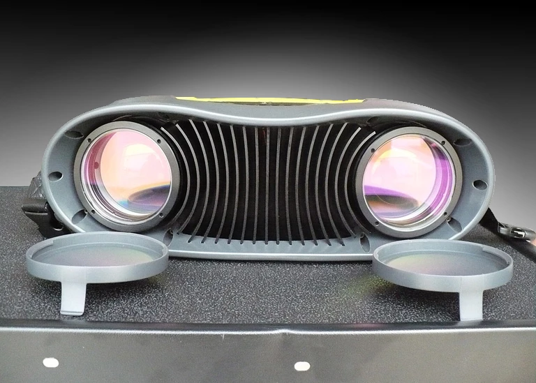 Catch the Wind's Racer's Edge laser wind sensor tool.