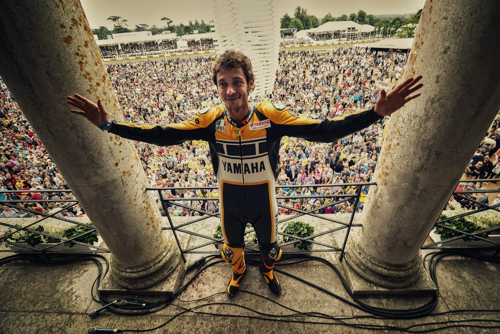 On Saturday, 36-year-old Valentino Rossi had a day which even he will regard as a life highlight when he beat rivals Jorge Lorenzo and Marc Marquez to win the Dutch TT, extending his lead in the world MotoGP championship. On Sunday, no doubt, he topped Saturday's experience