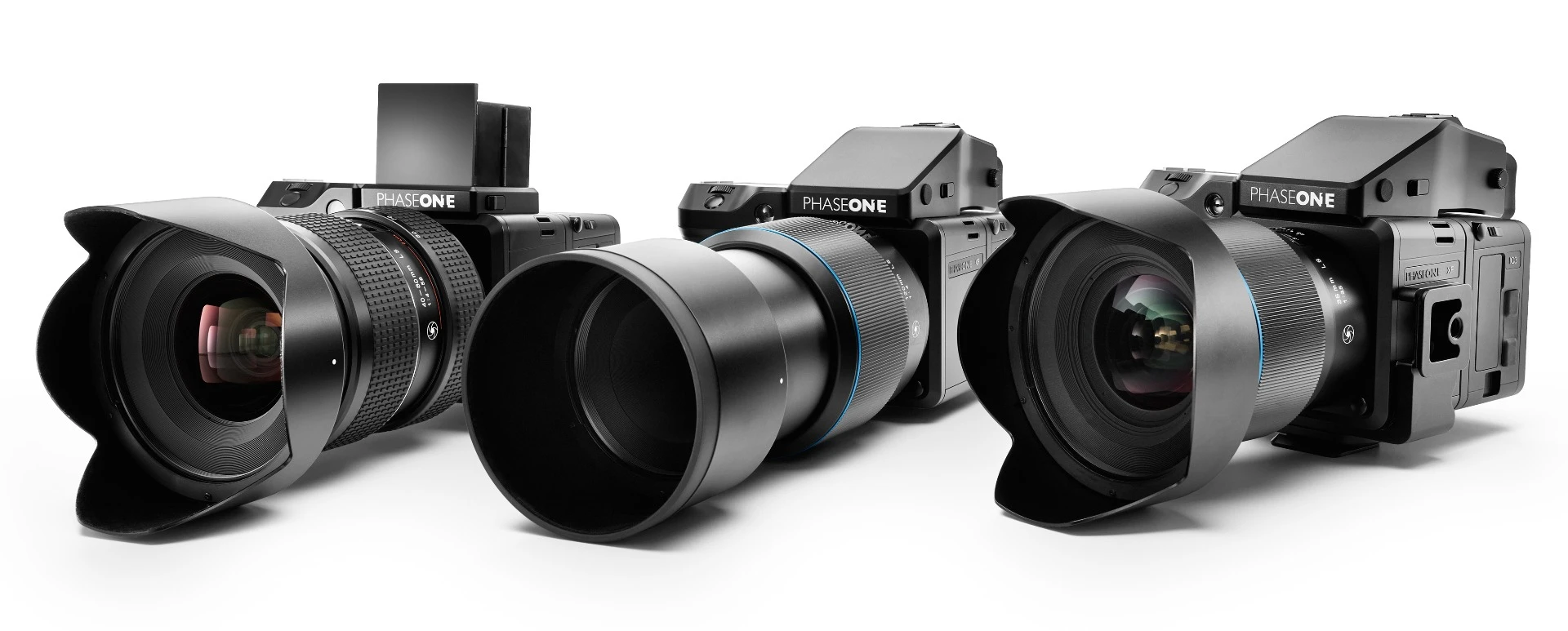 The modular Phase One XF system lets users select the best lens, body, digital back and viewfinder for the job