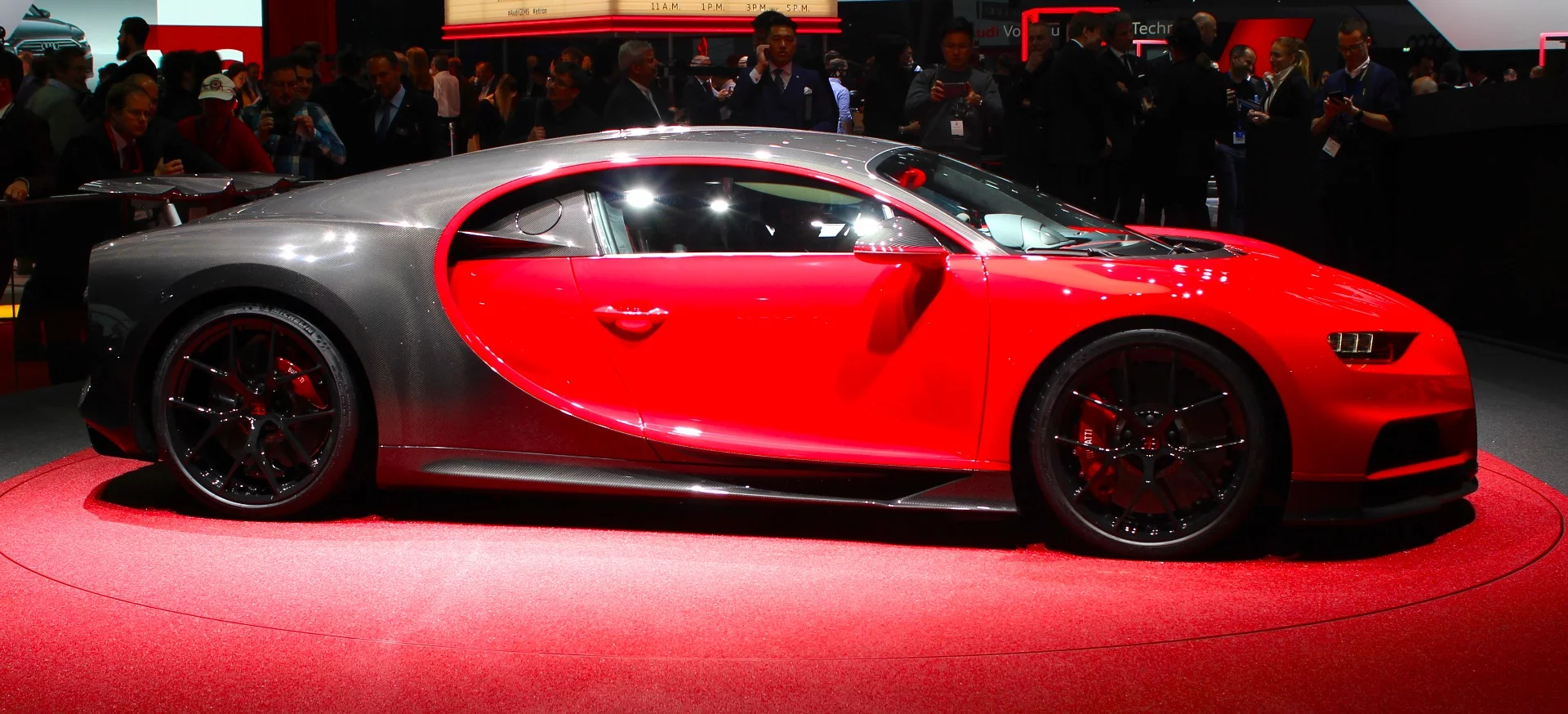 Suspension improvements along with some torque vectoring have improved the Bugatti Chiron's performance on the track in the new Chiron Sport