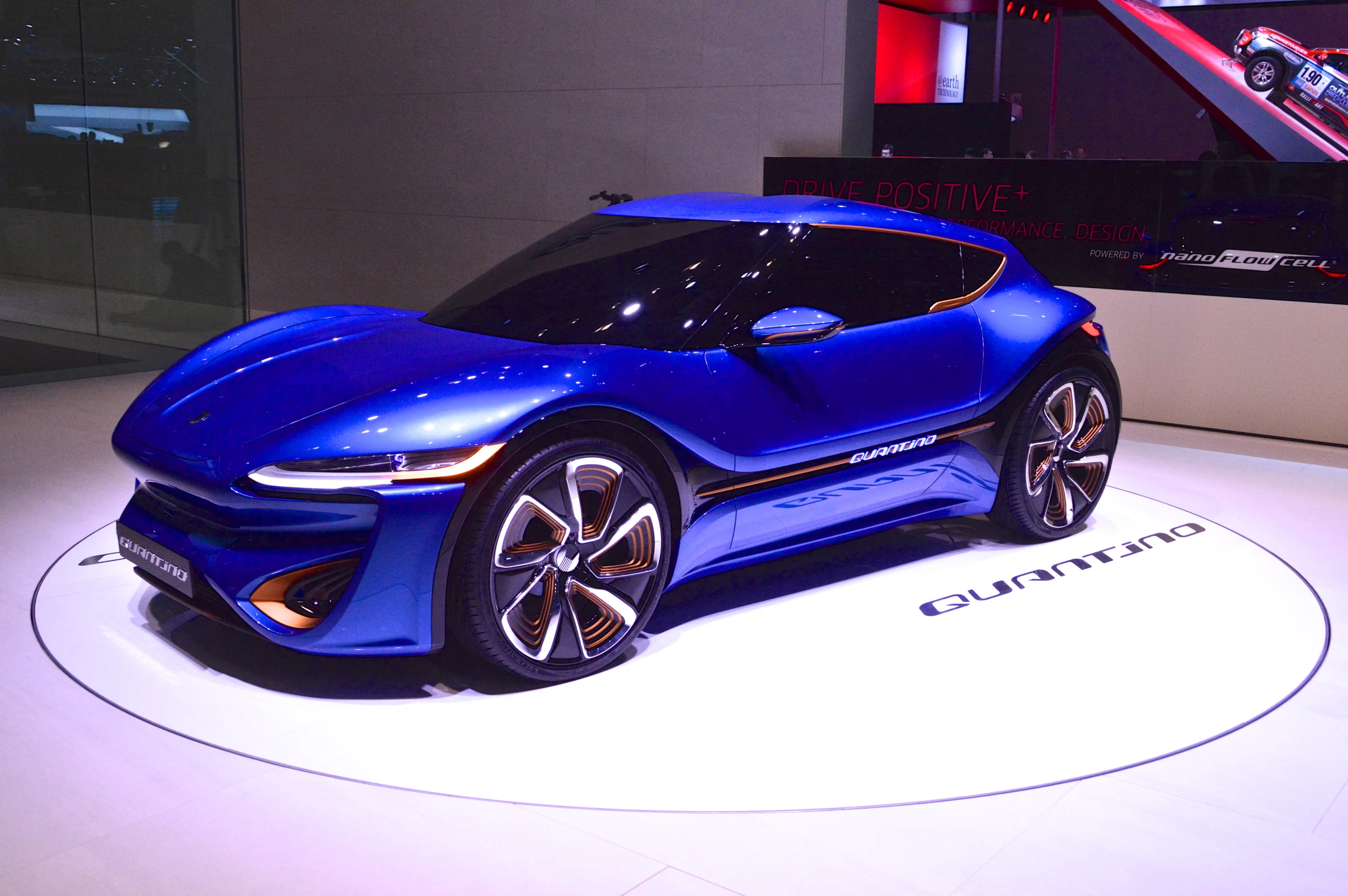 The Nanoflowcell Quantino, "an electric vehicle for the public at large"