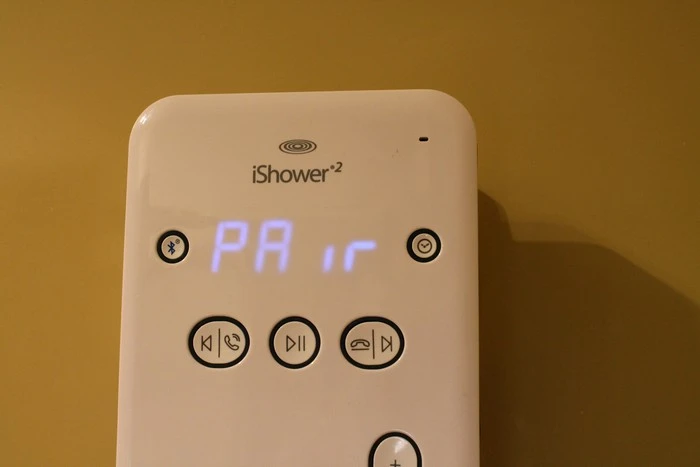 iShower 2 pairs with up to 5 different devices