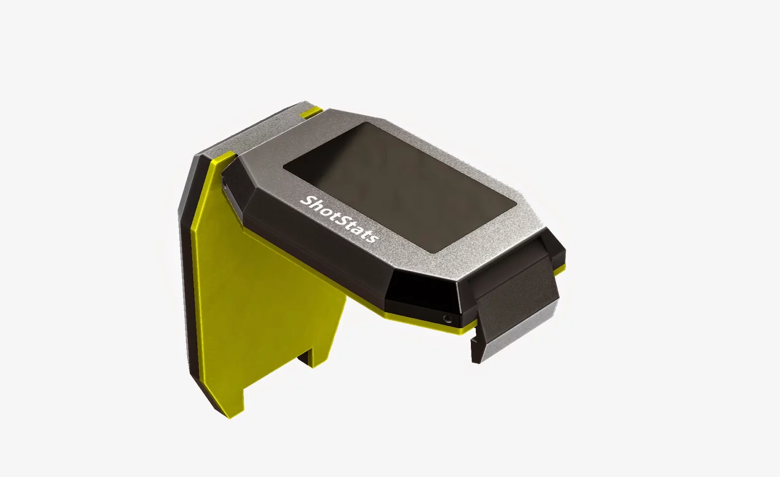 The Challenger clips securely to the racket strings