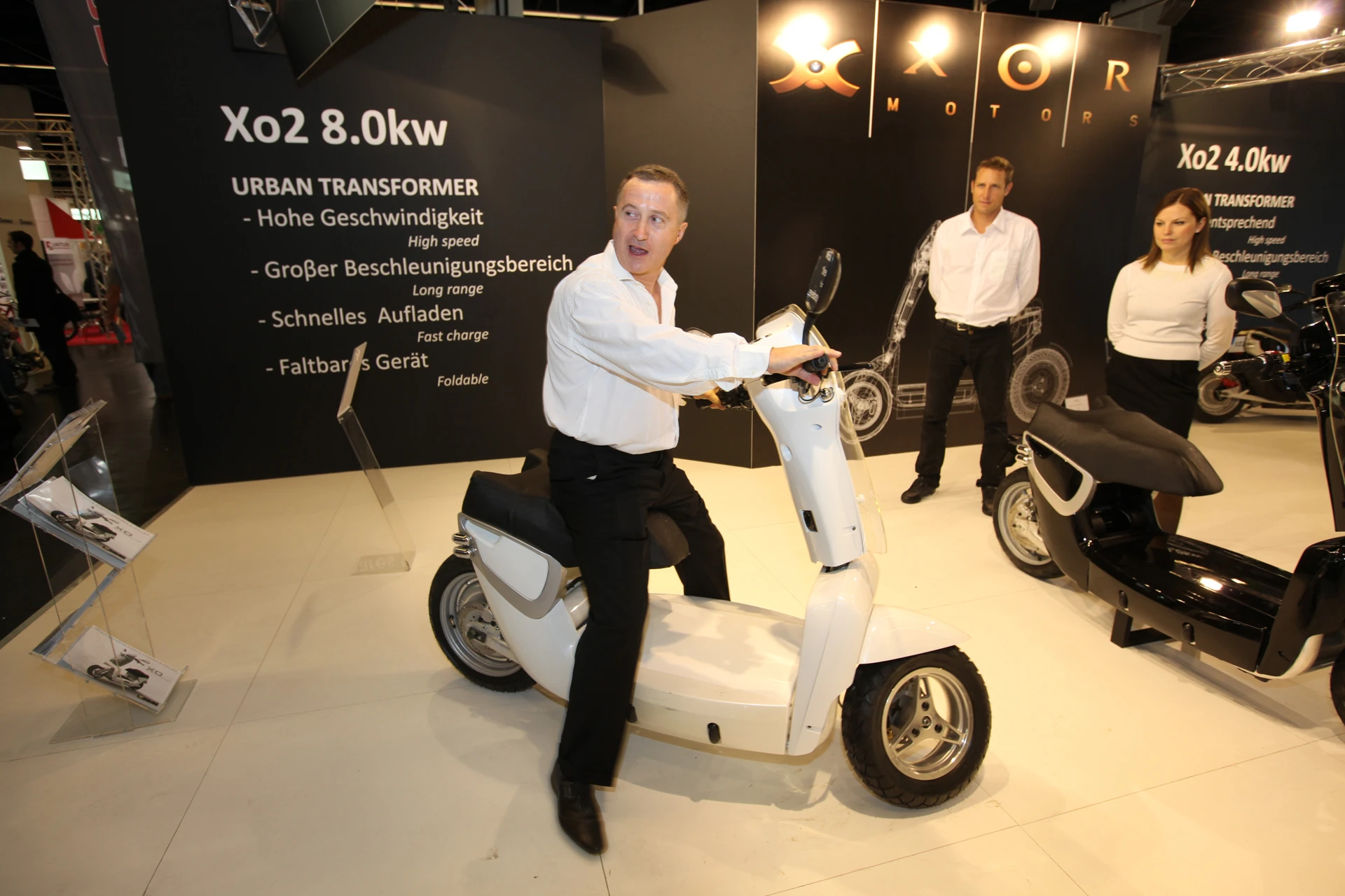 The XOR Urban Transporter folding scooter