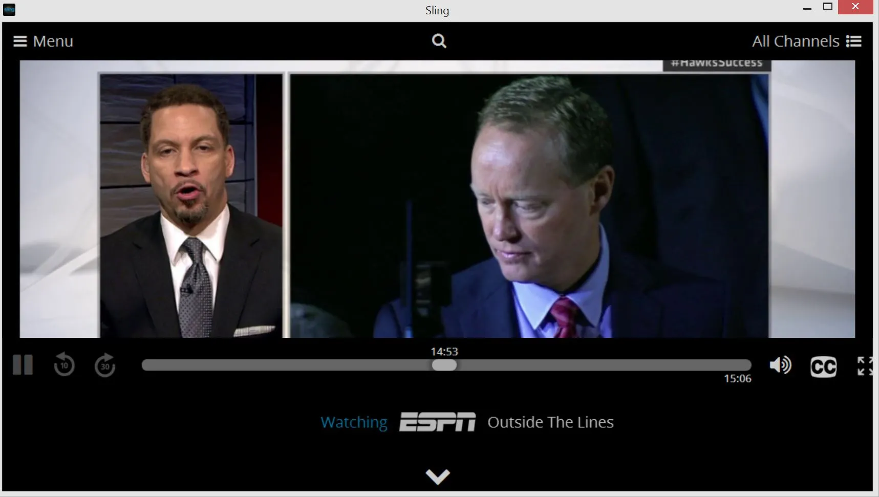 Sling on Windows 8.1