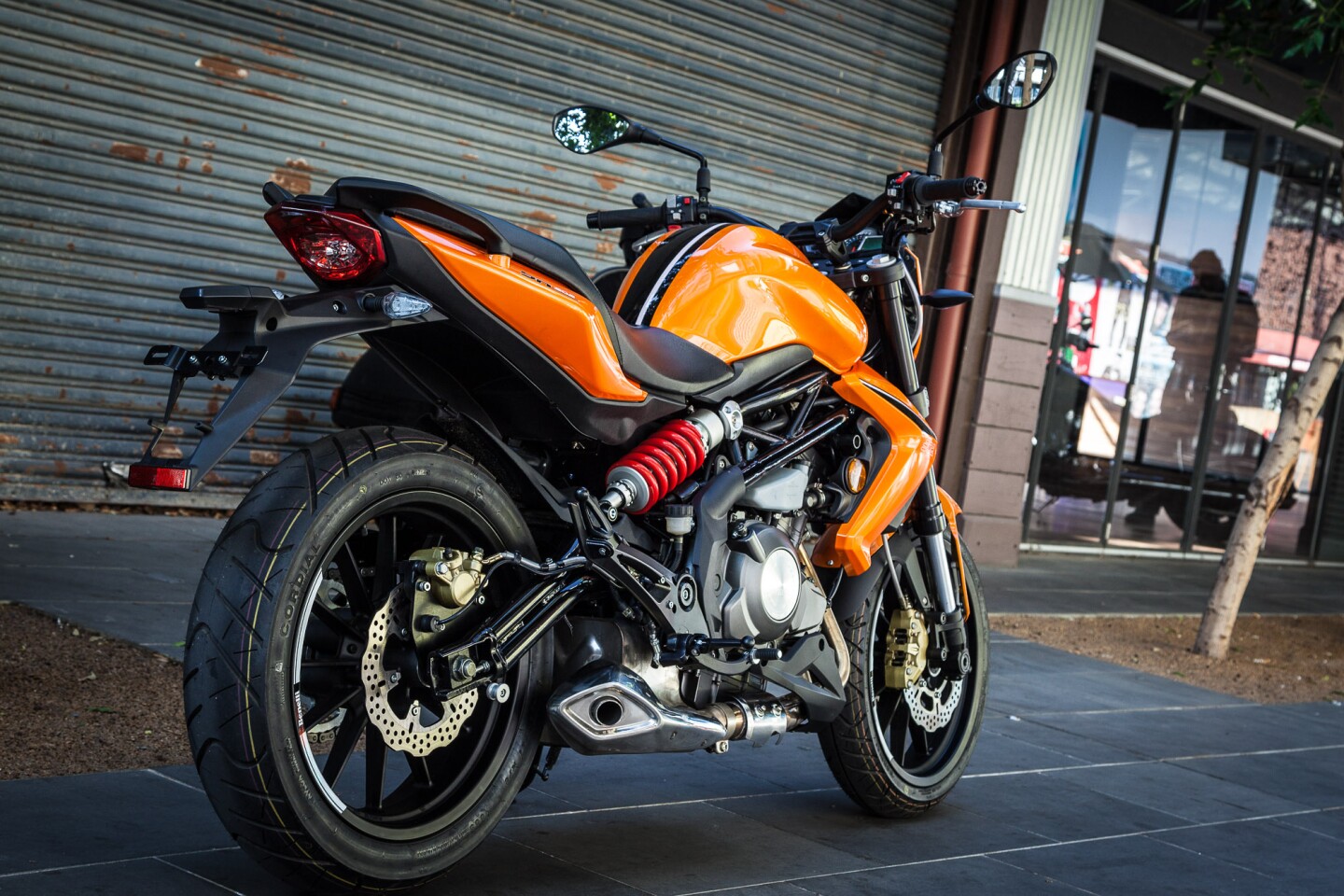The Benelli BN302 (Photo: Loz Blain)