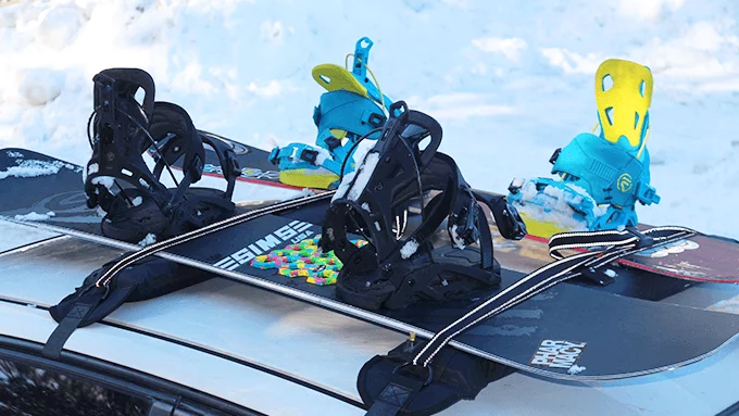 The makers say the Tair roof racks are capable of transporting surfboards, snowboards, paddle boards, kite gear and even furniture
