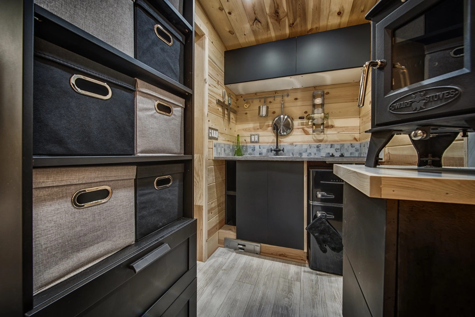 The Acorn has quite a bit of storage space inside