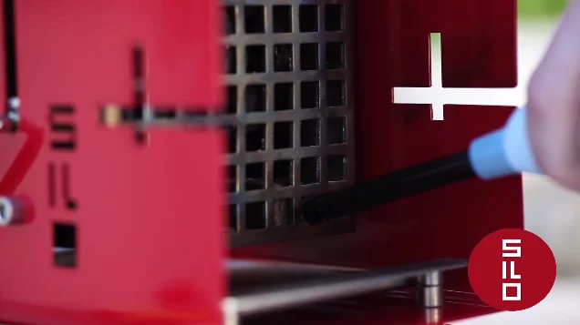 Based on the video, lighting is as simple as dropping the charcoal in and igniting