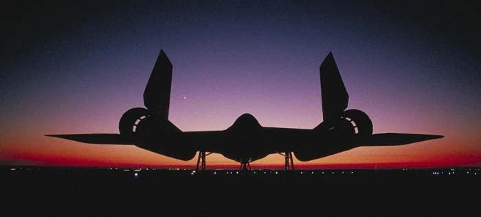 The SR-71 operated out of England and Okinawa