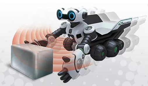 WowWee's object picking-and-toting Roboscoop robot