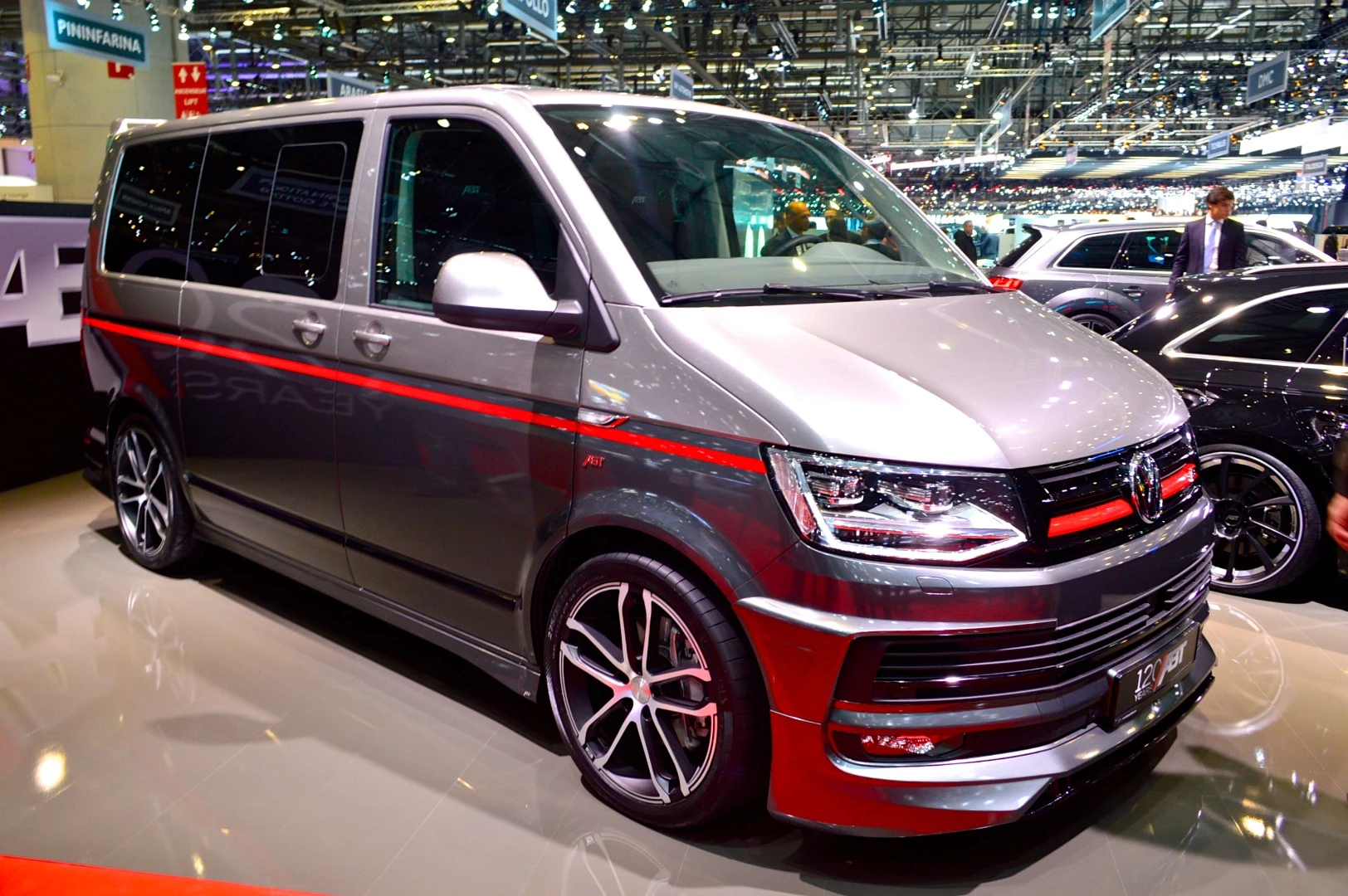 Tuned Volkswagen Transporter from Germany's ABT Sportsline