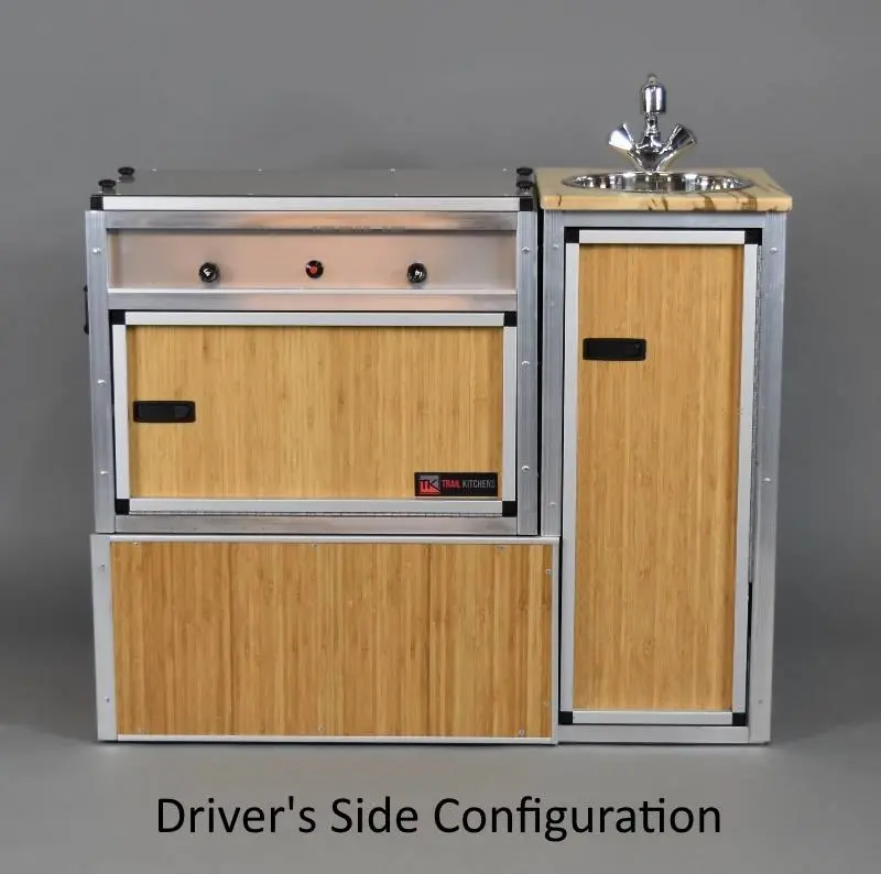 Driver-side TK Van Kitchen