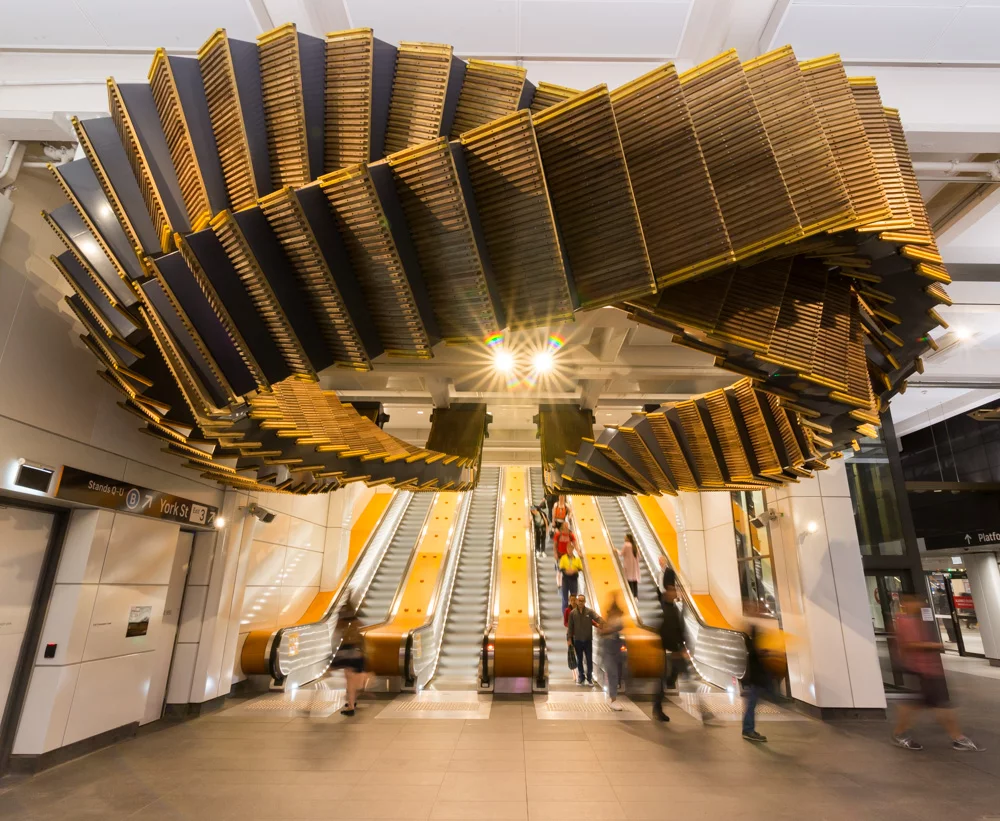The commuters of inner Sydney rode them every day for eight decades, and although showing some signs of wear, the wooden escalators of Wynyard Station aren't done just yet