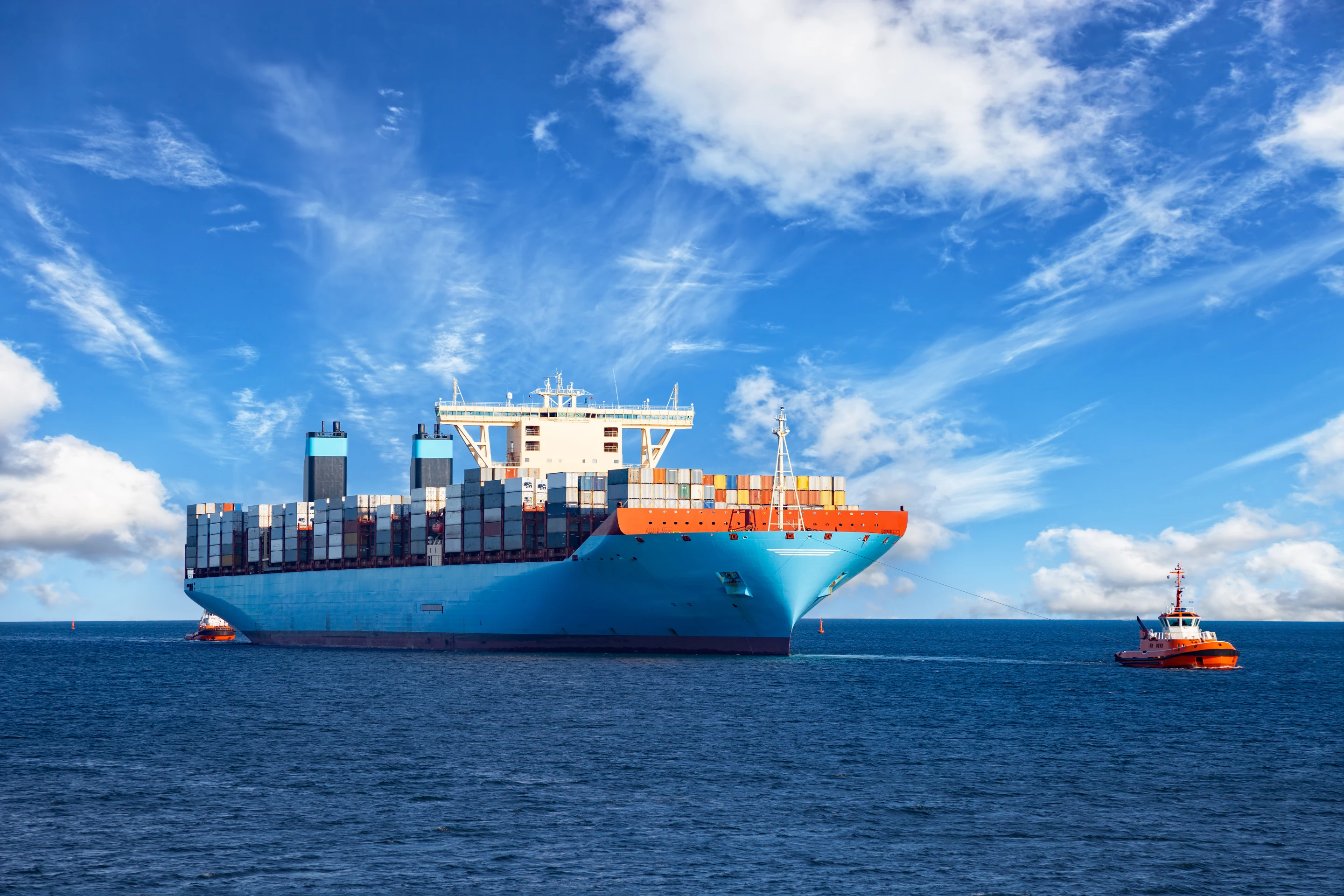 Container ships could be playing a role in the global climate by emitting sulfur into the air