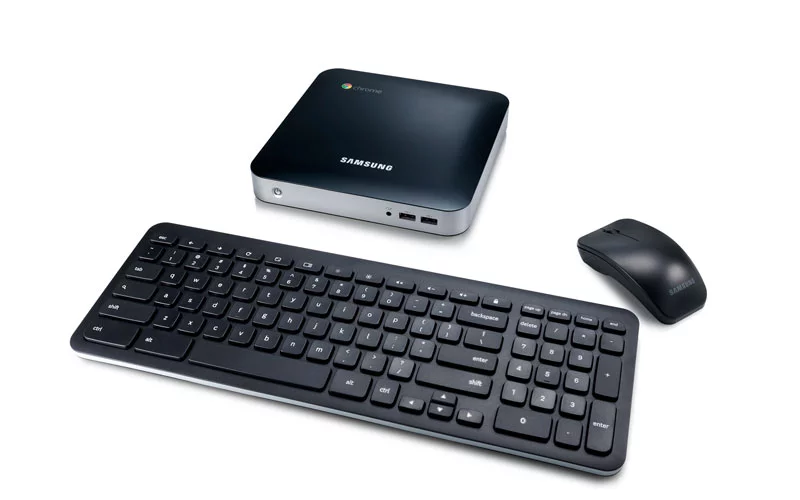 The optional mouse and keyboard add-on pack for the Chromebox