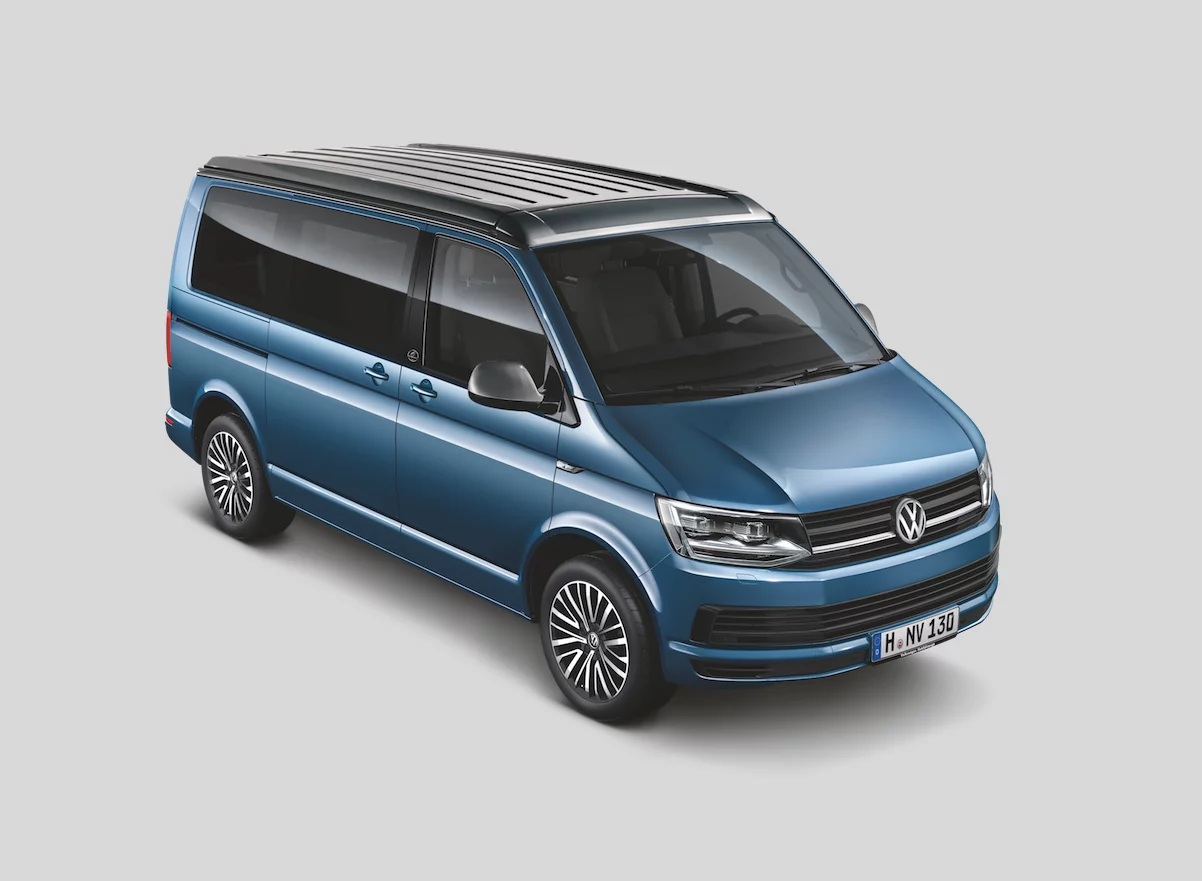 Contrast roof and mirror paint helps give the California 30 Years a unique look