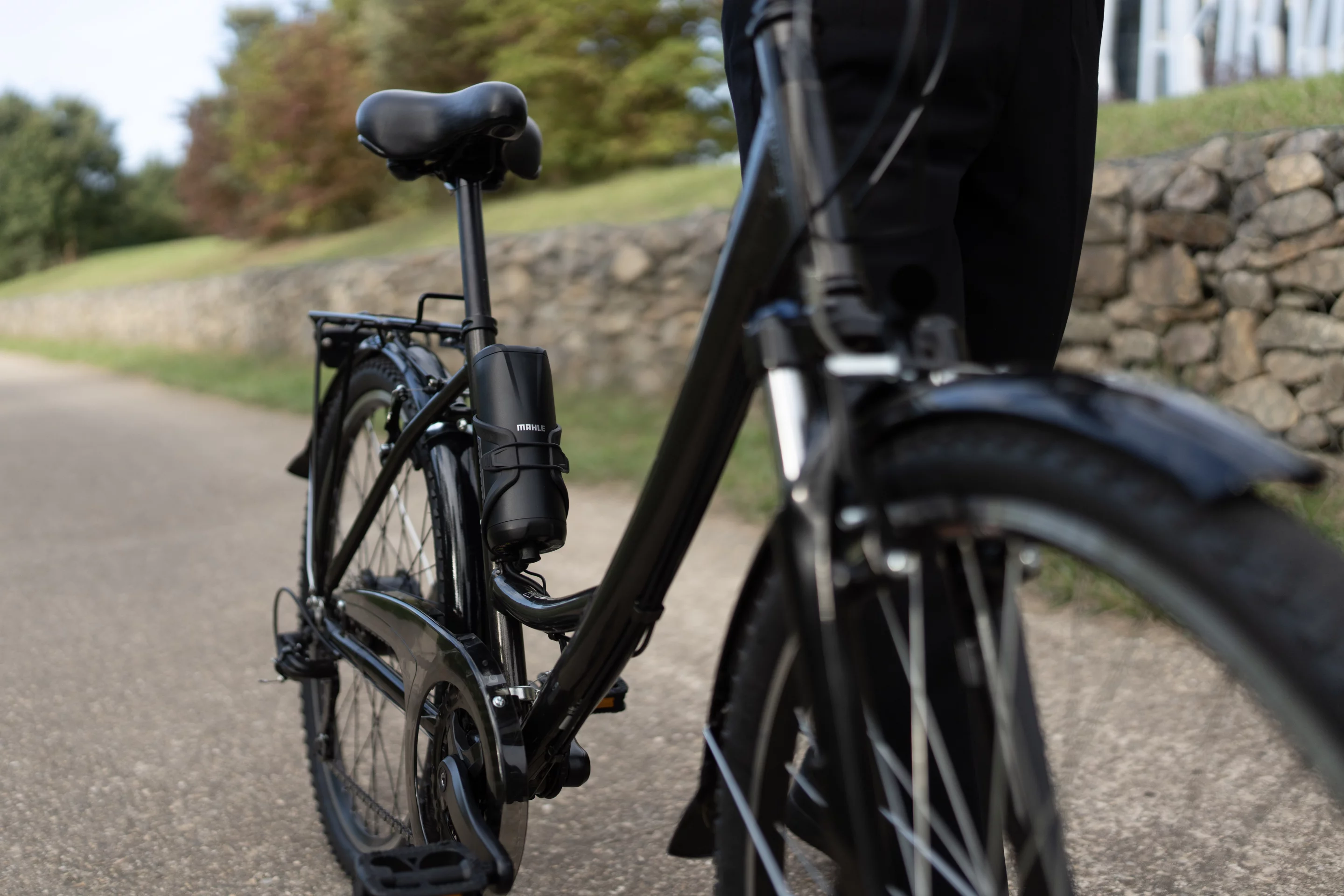 The 170-Wh eX1 is the heart of the XS system and will also work as a range extender for X20 and X30 motors powered by Mahle's internal battery