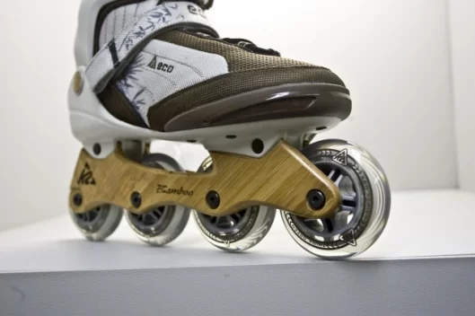 The bamboo frame is strong, good looking and may even give a smoother ride