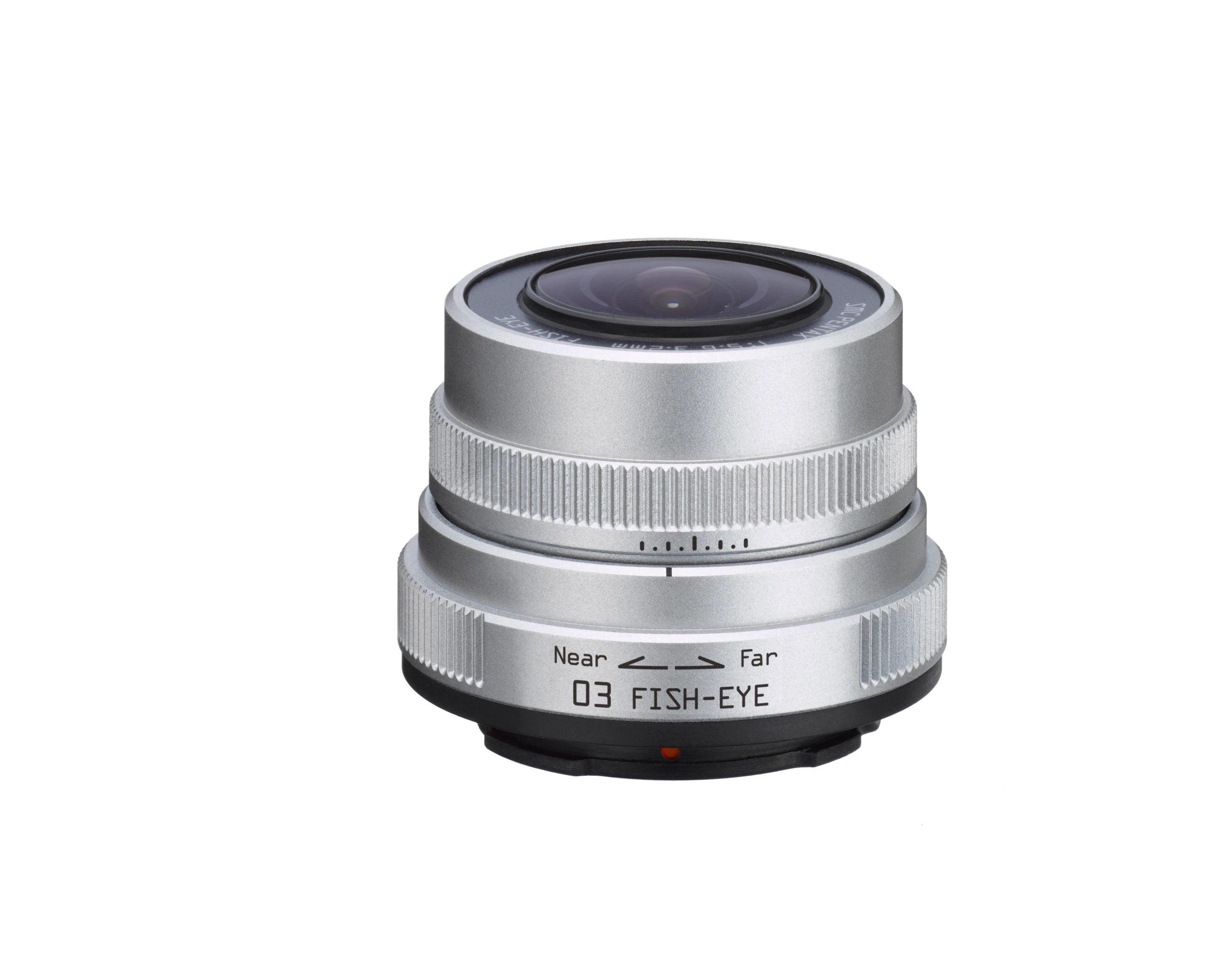 The Fish-Eye lens - with a 160 degree angle of view