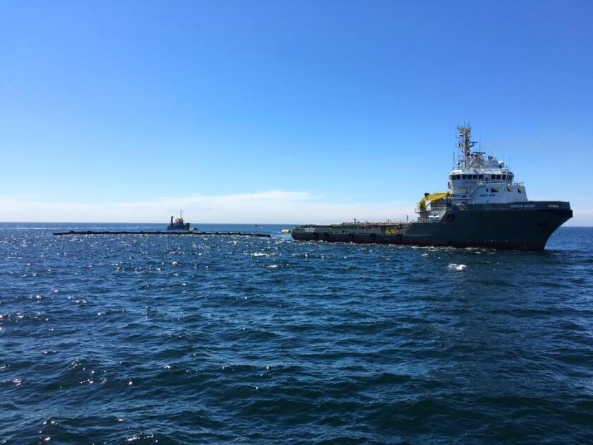 The Ocean Cleanup Project's trash barrier was successfully deployed off the coast of the Netherlands