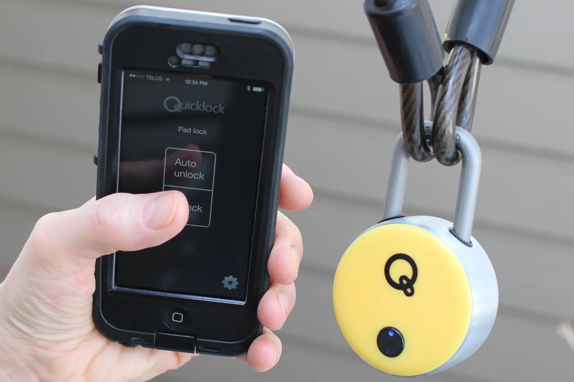 Review: The keyless, combo-less Quicklock Bluetooth padlock