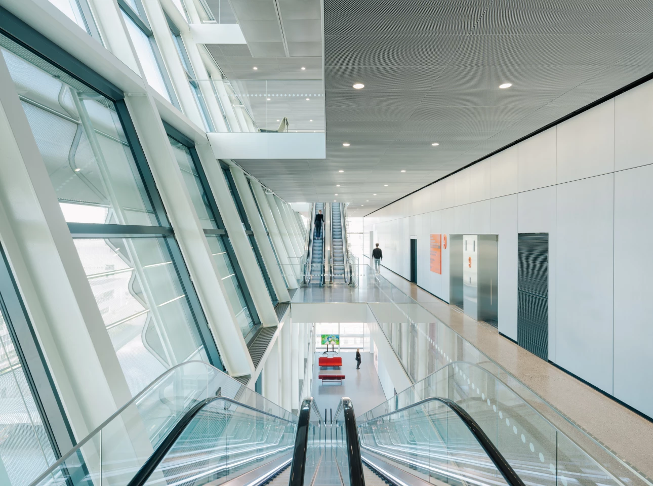The Munch museum features air-locked rooms with very high security to ensure the valuable artworks are kept safe