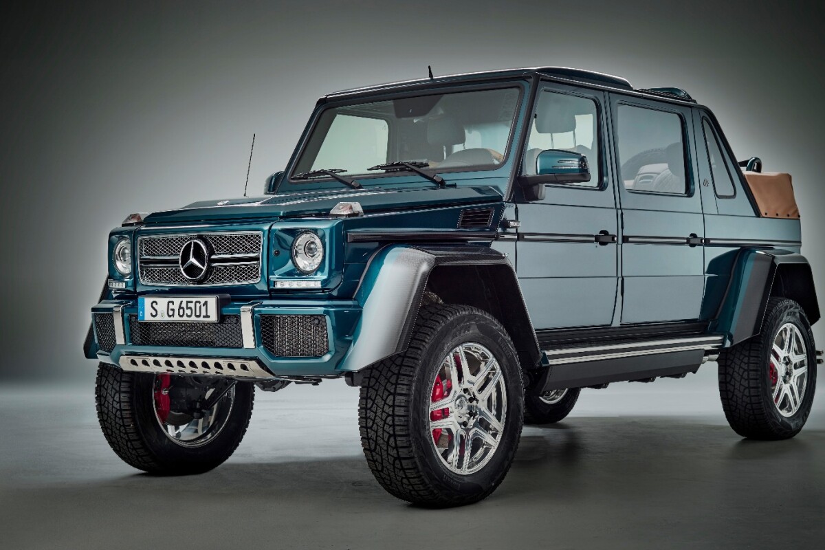 Off Road Absurdity Thy Name Is Maybach G650 Landaulet