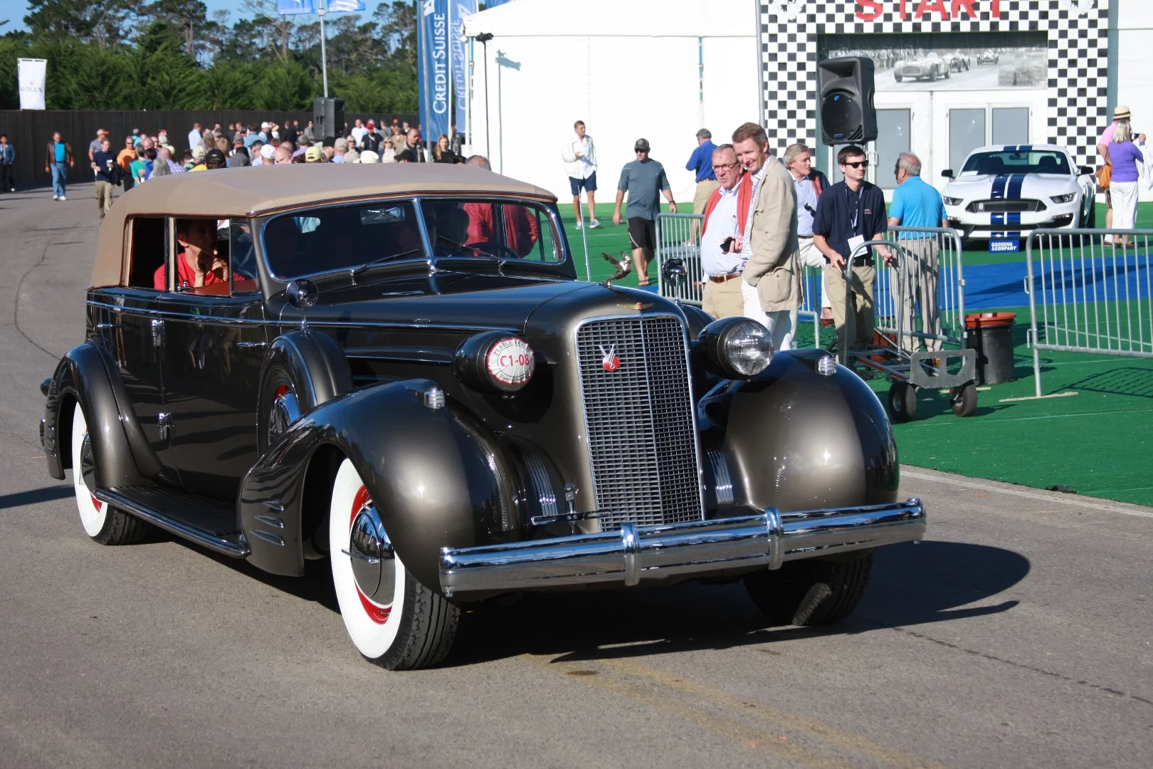 Luxury touring on The Pebble Beach Concours d'Elegance Tour d'Elegance