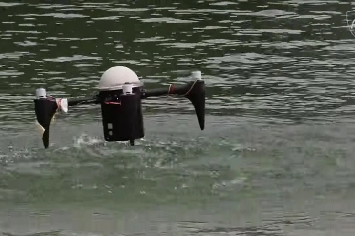 CRACUNS rises from the depths and takes to the air