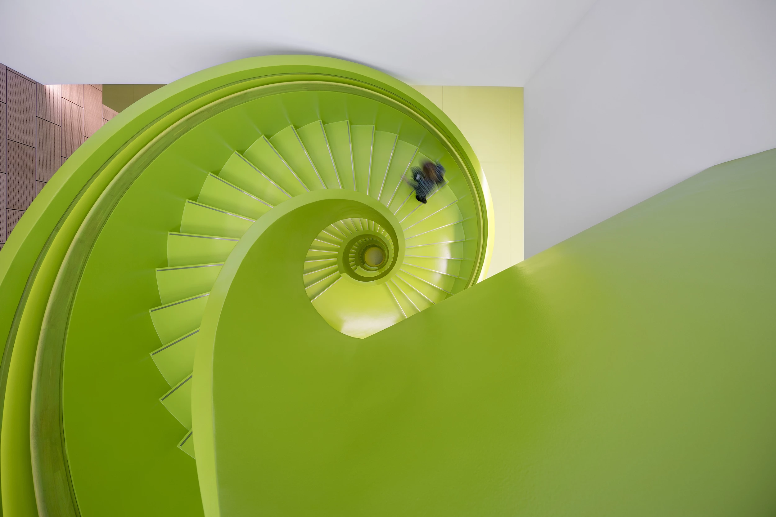 Lego Campus' interior decor is bright and colorful