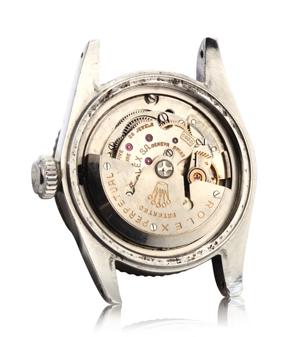 The movement of the Rolex Submariner 6538
