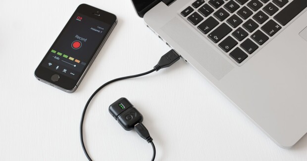 The Instamic is charged via USB, via which users can also transfer their recordings to a computer